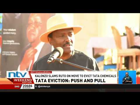 Kalonzo dismisses Ruto’s Tata Chemicals shutdown directive as a ‘roadside declaration’.