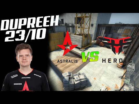 CSGO POV ASTRALIS DUPREEH(23/10) VS HEROIC VERTIGO ESL Pro League Season 12 Europe PLAYOFF 04.10.20!