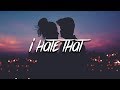 Jerome SoLonely I Hate That Lyrics Lyric Video
