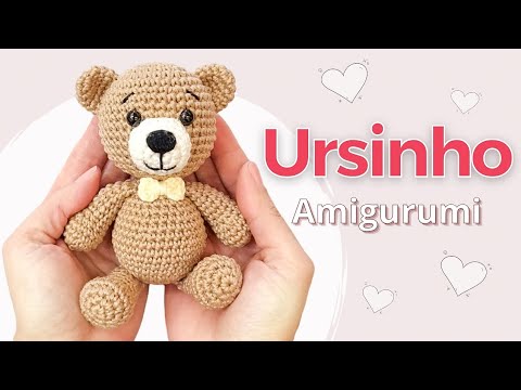 Learn how to make a Teddy Bear in Amigurumi crochet step by step!