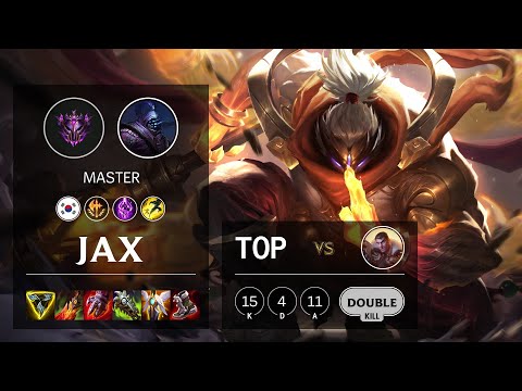 Jax Top vs Jayce - KR Master Patch 11.15