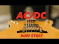 AC/DC Ruff Stuff (Malcolm Young Guitar Lesson)