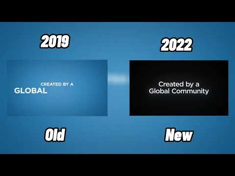 Roblox trailer officiel 1.0 version 2.0 (2019 and 2022)