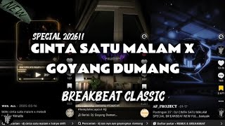 Download lagu DJ CINTA SATU MALAM X GOYANG DUMANG SPECIAL BREAKBEAT CLASSIC FULL BASS ‼️ mp3
