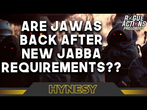 ARE JAWAS BACK AFTER NEW JABBA REQUIREMENTS?? / STAR WARS : GALAXY OF HEROES