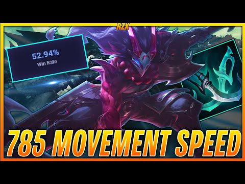 The most broken champion.. 785 movement speed Tryndamere!