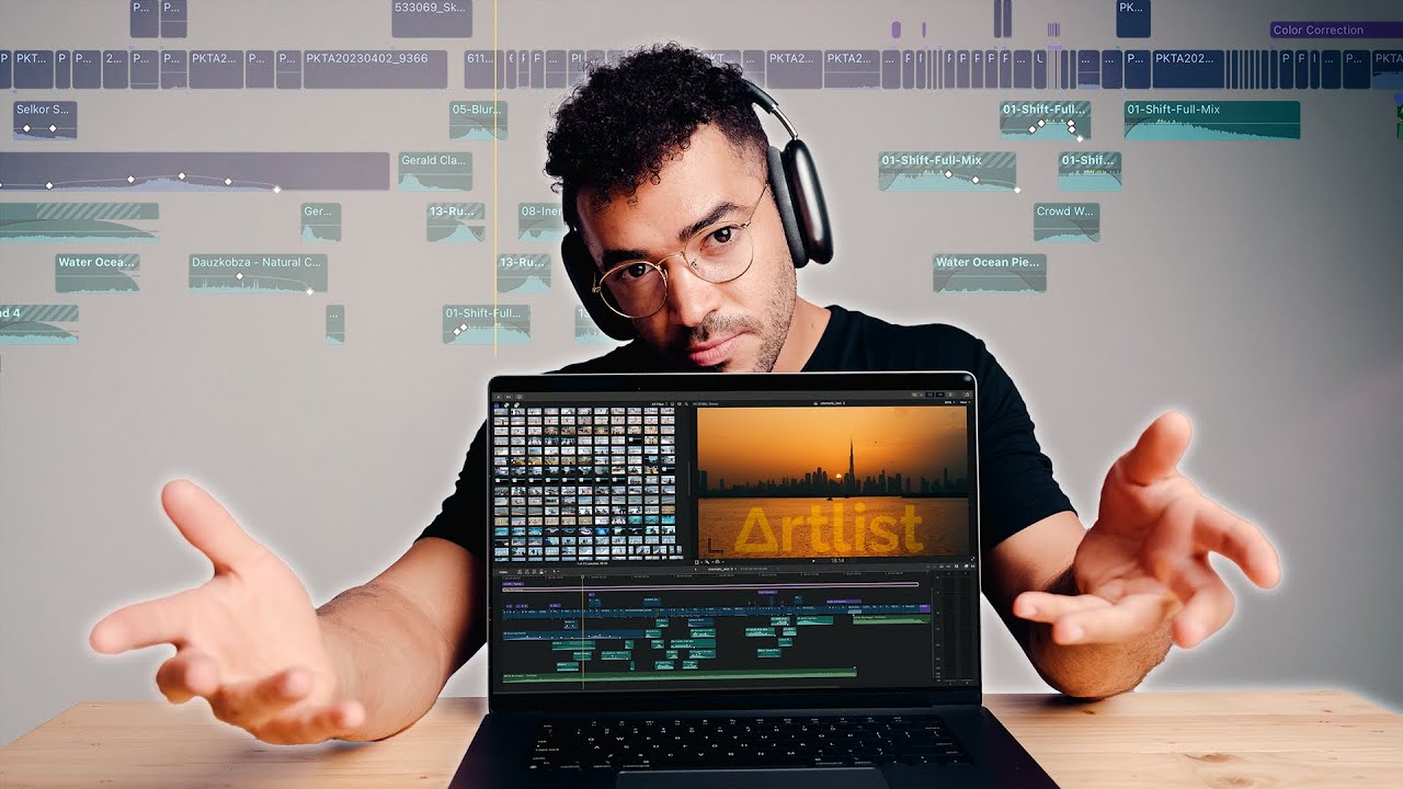 Elevando o nível dos seus vídeos com as trilhas sonoras do ARTLIST - Aula