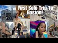 First SOLO TRIP to Boston Vlog!!!