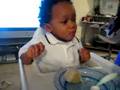 Jacob Eats His First Birthday Cake