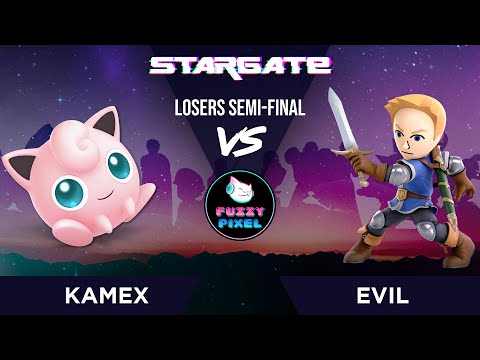 HDR - Kamex (Jigglypuff) vs eviL (Mii Swordfighter) - Losers Semi-Final - STARGATE #53