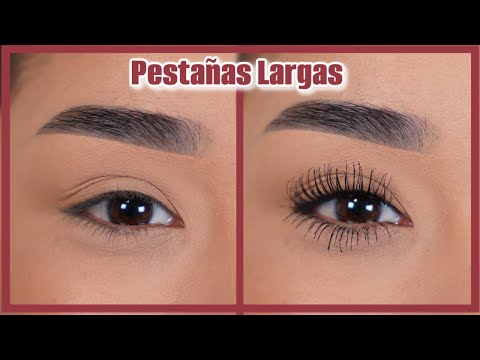 Pestañas Naturales Largas | Como Aplicar Rimel