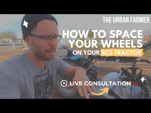 How to Space Your Wheels on Your BCS Tractor - Livestream Q&A [Listen In]