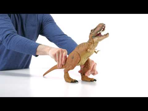 Jurassic World North America Product Demo | Stomp and Strike T-Rex