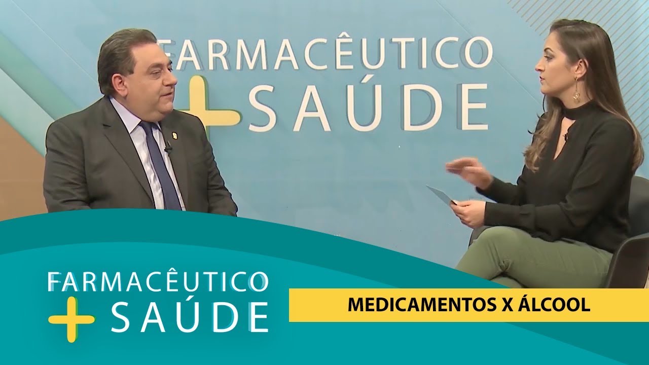 FARMACÊUTICO + SAÚDE: Medicamentos X Álcool