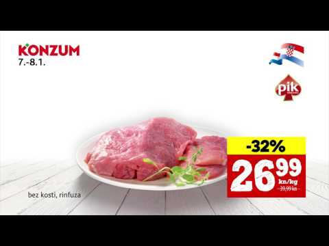 Konzum Vikend akcija 7. - 8.1.2017.