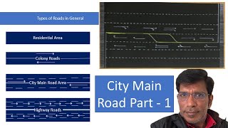 Traffic sense for city main roads part   1