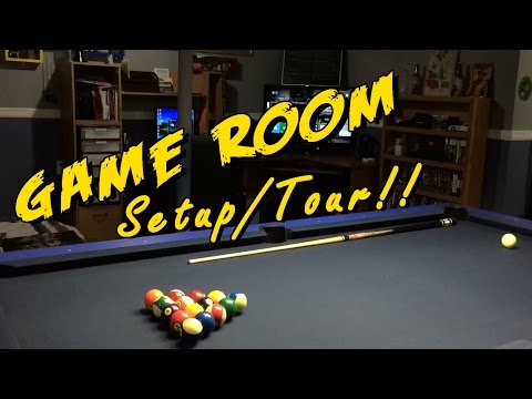 Gaming Room Setup/Tour!!