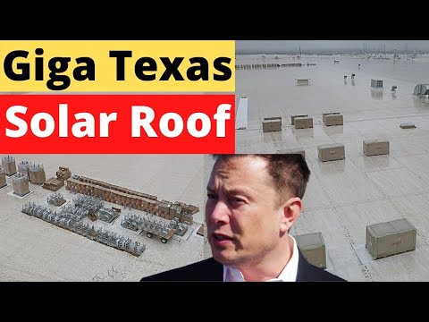 Tesla Installing LONGi Solar Panels on Giga Texas Main Entrance