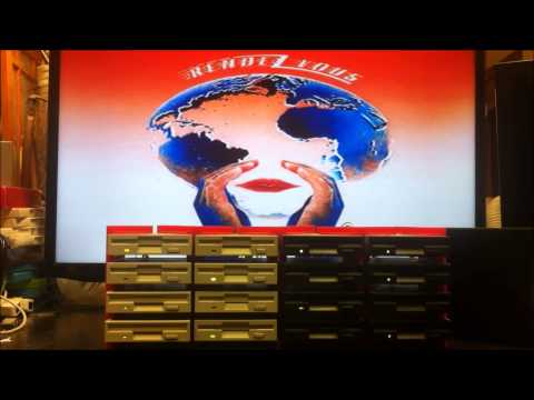 Jean Michel Jarre Rendezvous on 16 Floppy Drives