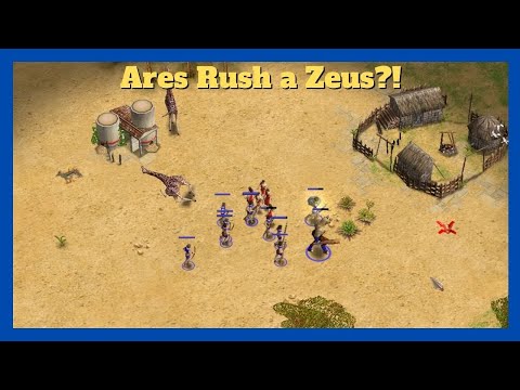 THIS STRATEGY IS... | 1v1 Poseidon vs Zeus #aom #ageofempires
