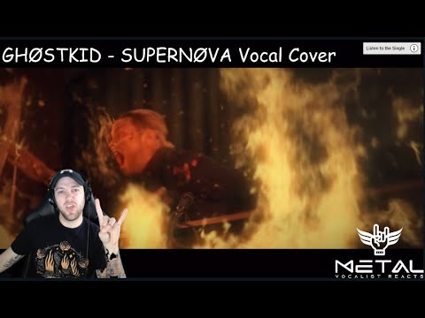 Metal Vocalist Covers - GHØSTKID feat. Marcus Bischoff of Heaven Shall Burn - SUPERNØVA