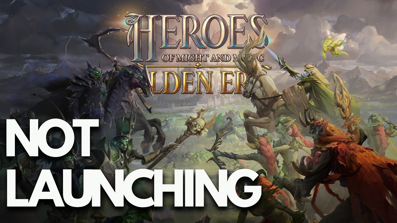 Heroes of Might and Magic Olden Era Not Launching/Crashing/Startup Crash/Not Loading/Steam PC FIX🎮🔥