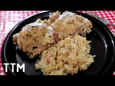 Chicken Thighs and Rice in the Instant Pot ~ Easy...