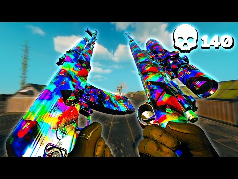 The PERFECT Kar98 + AK47 META on Warzone😍👑