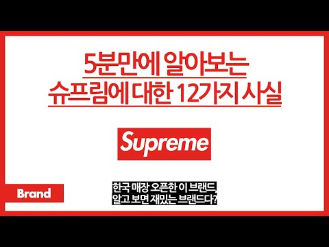 5분만에 알아보는 슈프림에 대한 12가지 사실 / 한국에 최근 오픈한 이 브랜드, 알고 보면 스트릿의 왕자? / 온갖 쓸데없는 건 다 만든다?