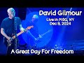 DAVID GILMOUR- A Great Day for Freedom. Live in Madison Square Garden. Nov 9, 2024. 4K