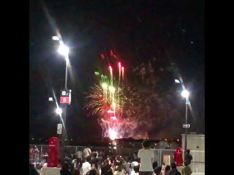 Fuegos artificiales del Festival de Verano Ciudadano de Kasugai 2022 desde Eas Kasugai (Final)