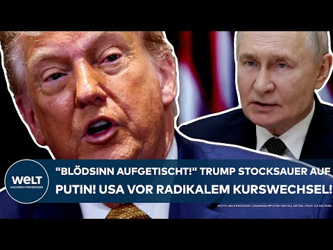 UKRAINE-KRIEG: "Blödsinn aufgetischt!" Trump stocksauer auf Putin! USA vor radikalem Kurswechsel!