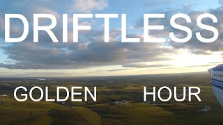 Flying over the Wisconsin Driftless Area during golden hour - Lancaster, WI (73C)