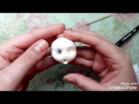 PAP papai Noel com molde de coelho da páscoa em biscuit