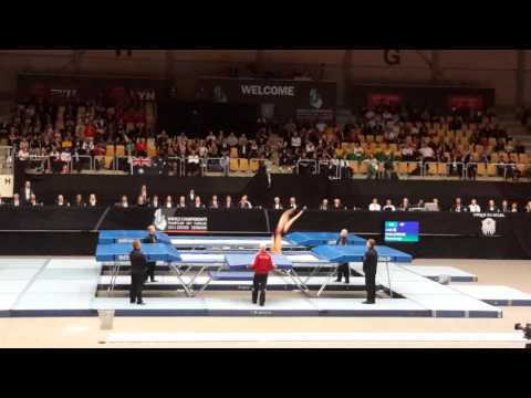 MACLENNAN Rosannagh CAN team final Trampoline World Championships 2015