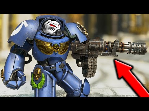 TERMINATOR + ASSAULT CANNON GAMEPLAY! - Warhammer 40,000: Space Marine 2 (4K, Mods)