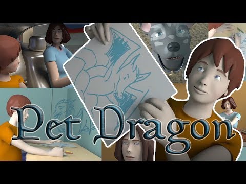 CGI 3D Animated Short Film: "Pet Dragon"