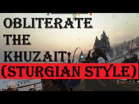 Bannerlord Tactics: Crush the Khuzait using Sturgian Tactics and Savagery (Custom Battles Vol. XIX)