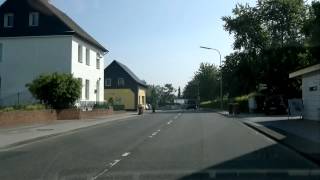 preview picture of video 'Landstraßen, Leichlingen - aus Richtung Reusrath nach Witzhelden 2012-05-29'