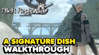 Nier Replicant Remake - A Signature Dish Side Quest Walkthrough