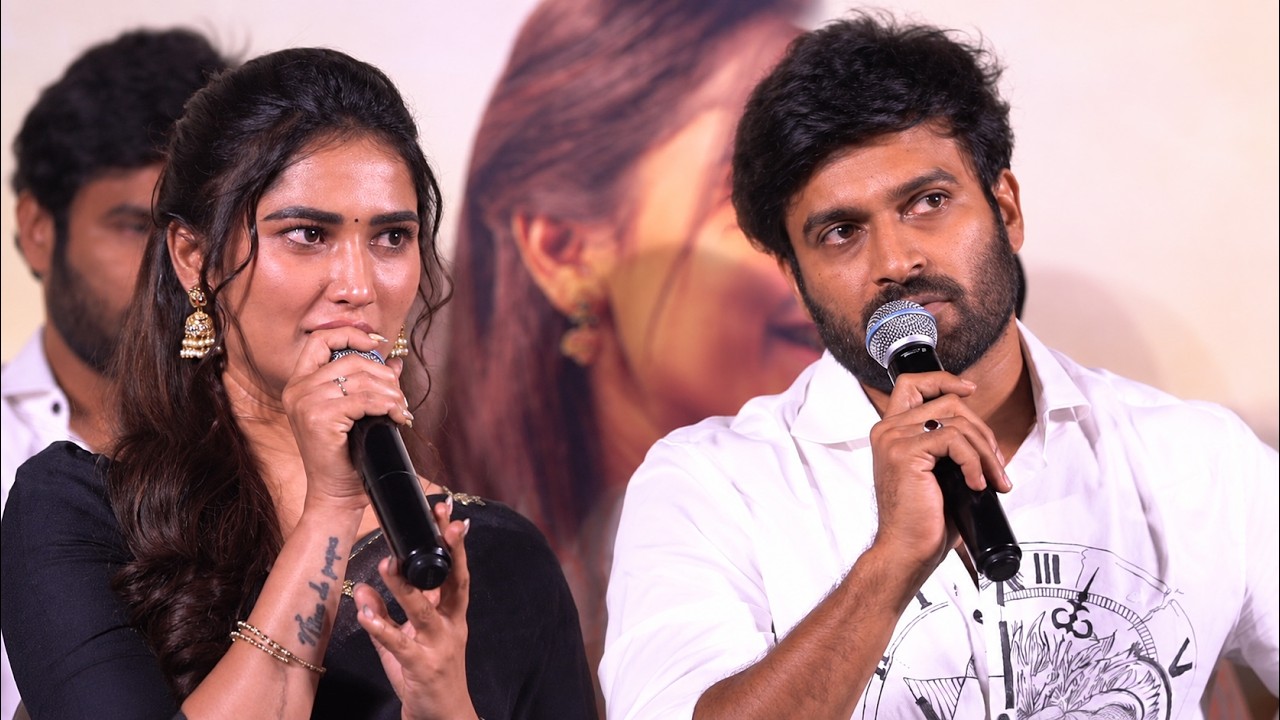   IN  Skip navigation Search    Create  9+  Avatar image Denish Tej & actress Dashvika Kinthalli speech at Tatvam movie pre release event