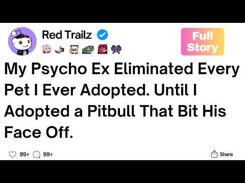 [Full Story] My Psycho Ex Eliminated Every Pet I Ever Adopted. Until I Adopted a Pitbull
