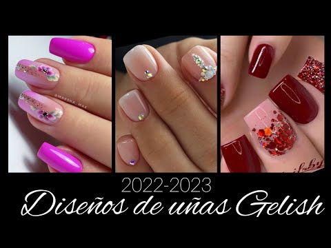 DISEÑOS DE UÑAS GELISH #uñas2022 #uñasdecoradas #uñas #diseñosdeuñas #desingnails #tendenciaenuñas