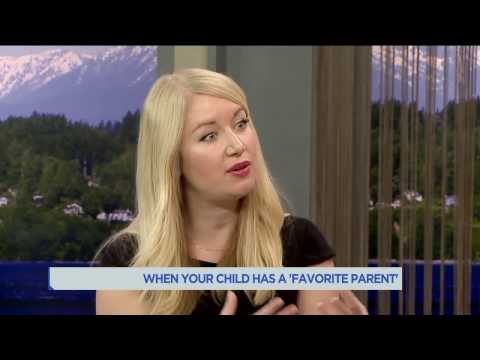 What to do if your child has a 'favorite' parent.
