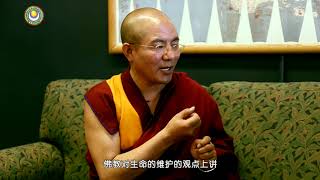 07慧晤—环保从心开始-索达吉堪布对话叶蓓教授 >> 环保从心开始 01 上师回答08 “环人”也有生存权 中文版