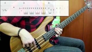 Mad Caddies - Betty (Bass Cover) (Play Along Tabs In Video)