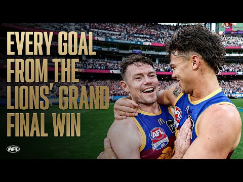 EVERY goal from Brisbane's 47-point premiership triumph