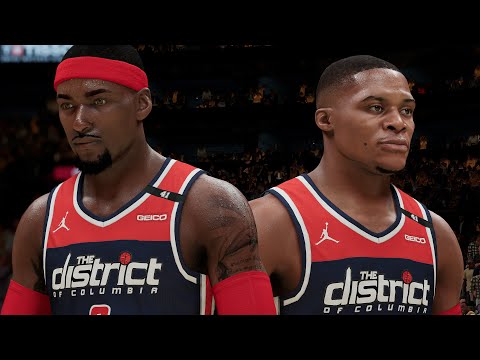NBA 2K21 PS5 MyNBA - BJ Island vs LeBron James! Westbrook Triple-Double!