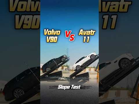 Volvo V90 VS Avatr 11 Slope Test#volvo #offroad #suv