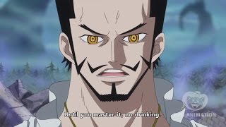 Mihawk Shows Zoro Haki One Piece 720 (HD) 1080p